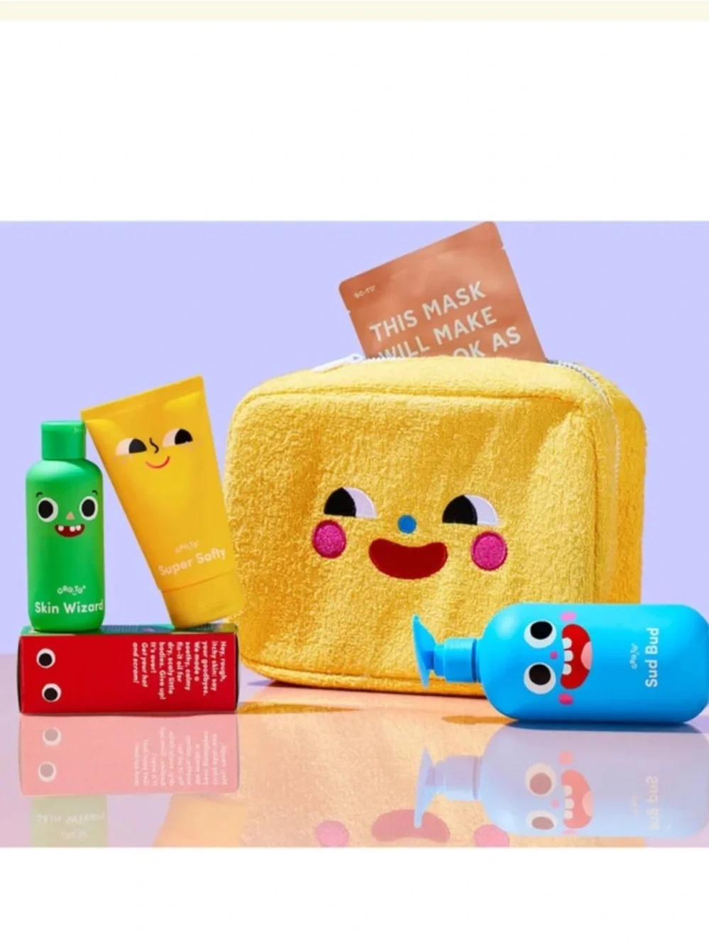New Gro-To x Bloomingdales Baby Bath & Body Set Gift Set Baby Shower Travel Set
