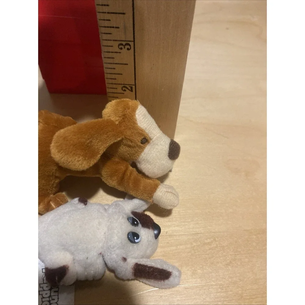 Vintage Small Plush Dog Lot Pound Puppies Animal Alley Toys R Us Mini
