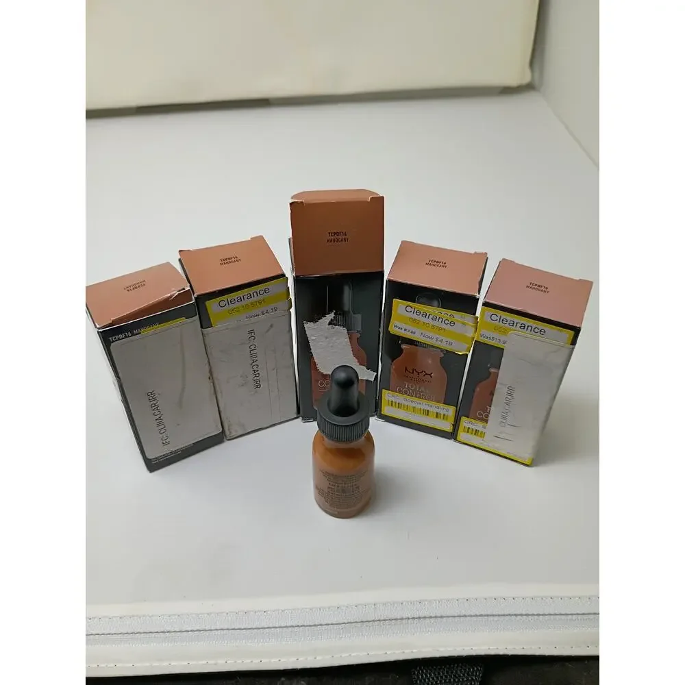 NYX Total Control Pro Drop Foundation - Mahogany (5 Pack)
