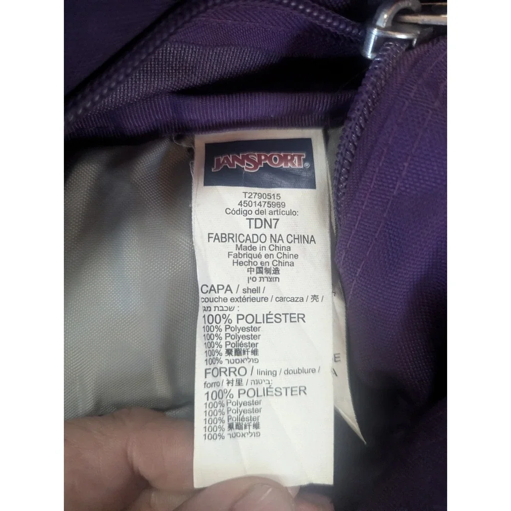 Jansport purple backpack