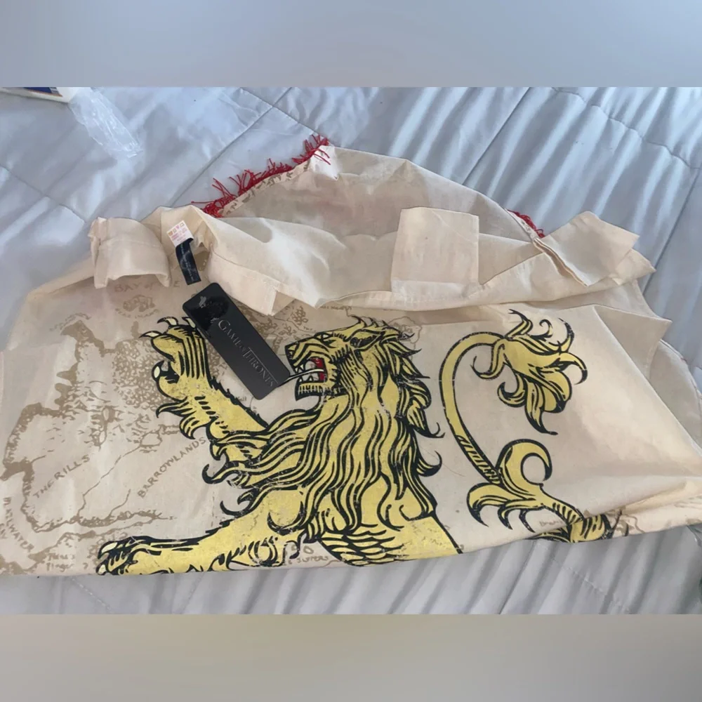 NWT Game of Thrones, Lannister, Calhoun Tournament, 27 x 45” Banner