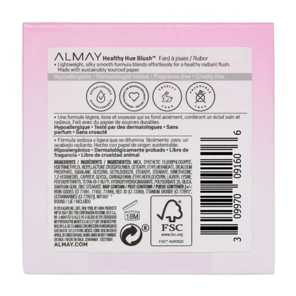 ALMAY Healthy Hue Blush NWT