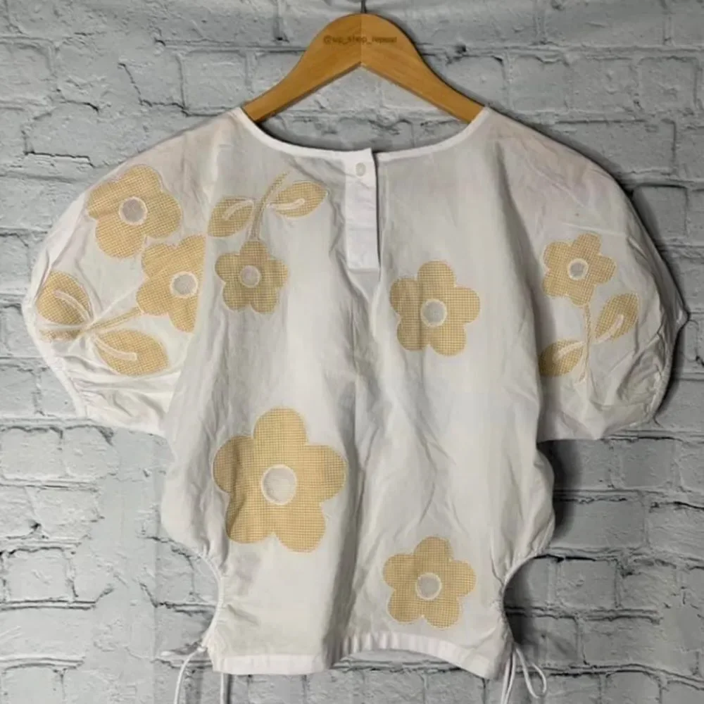 Madewell nwt embroidered