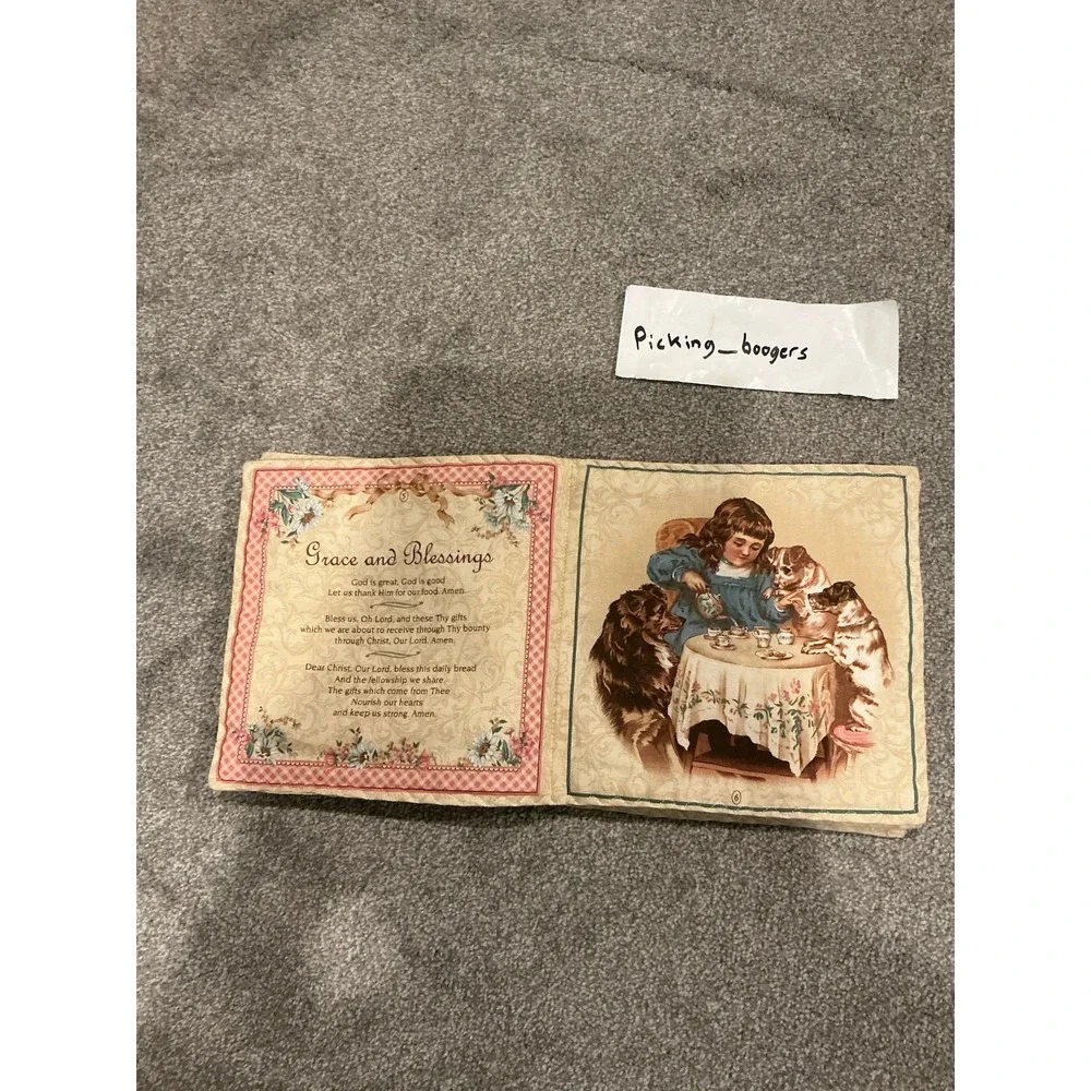 Learning to Pray for Children Soft Cloth Book for Children