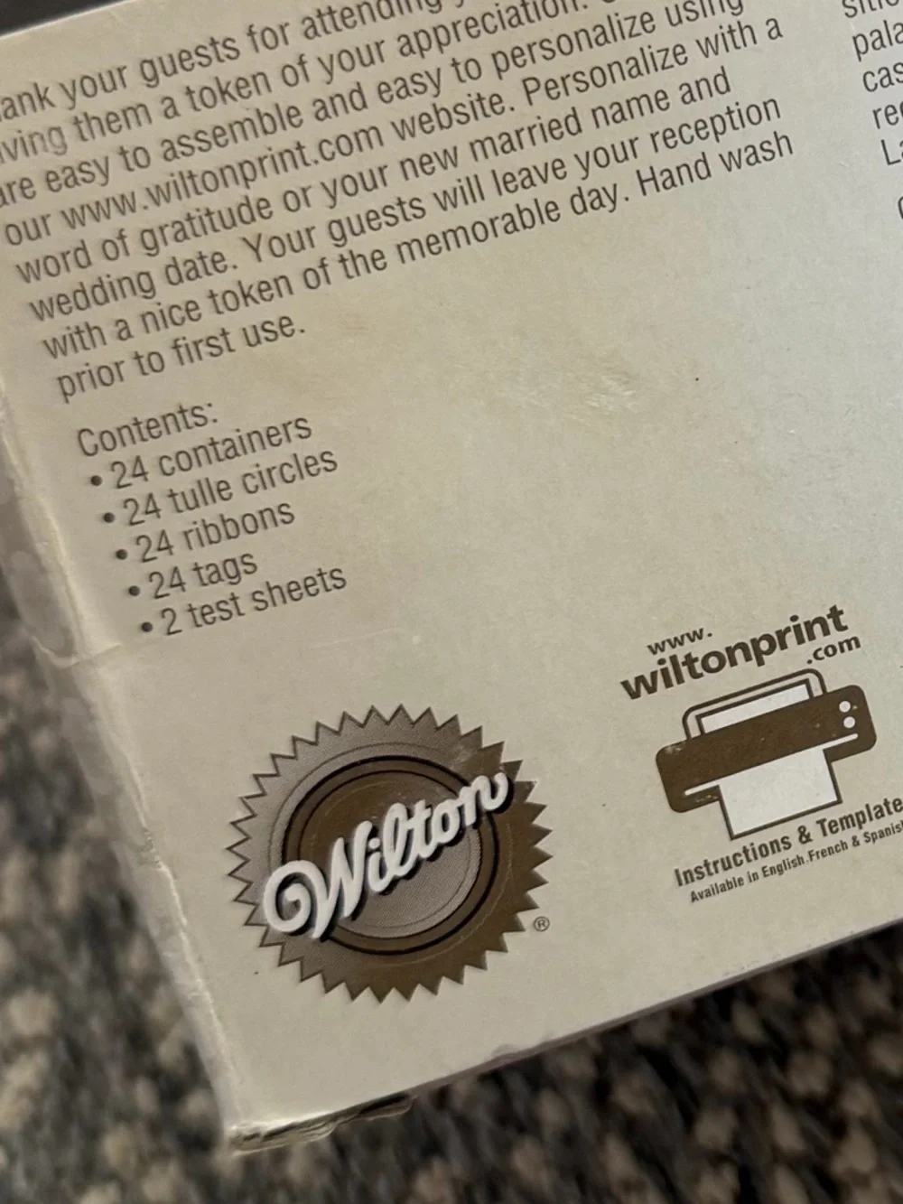 Wilton new vtg