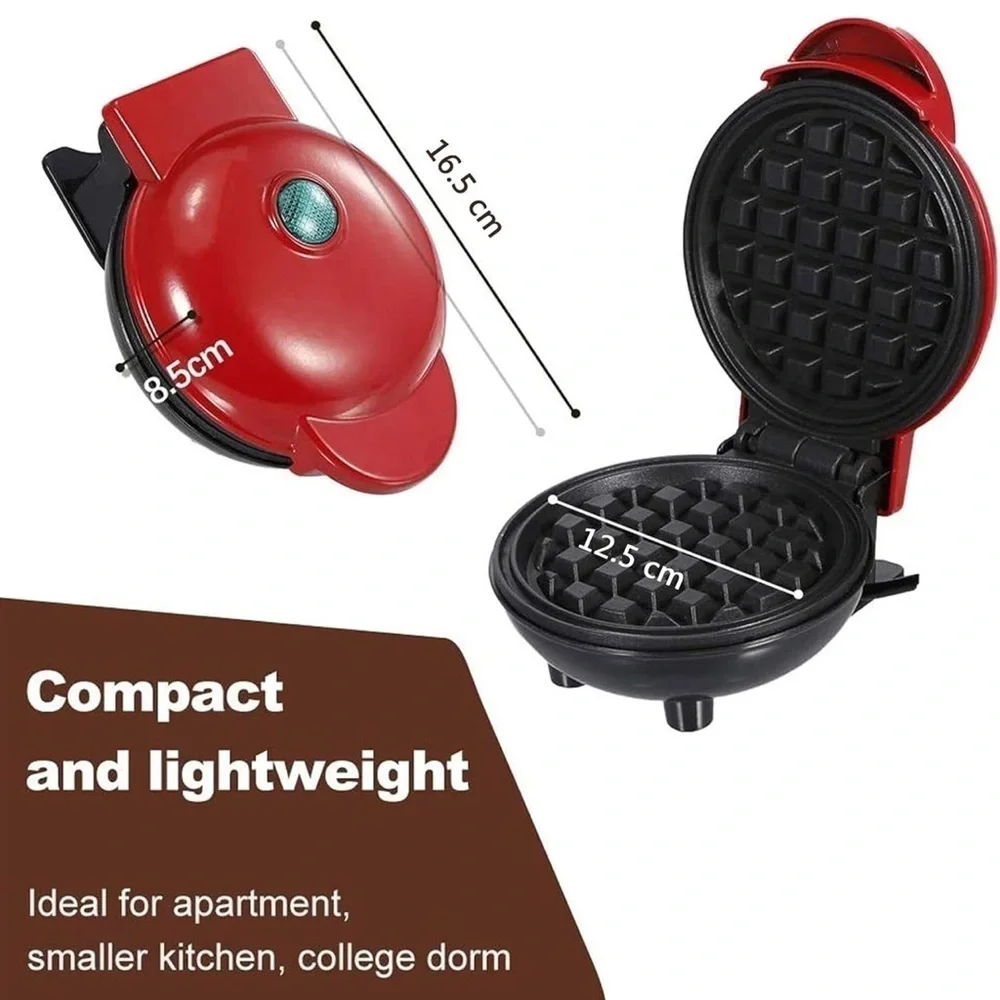 Dash Mini Maker: Aqua Mini Waffle Maker Machine - Pre-owned In‎ Box