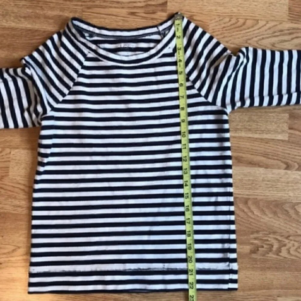 LOFT navy white