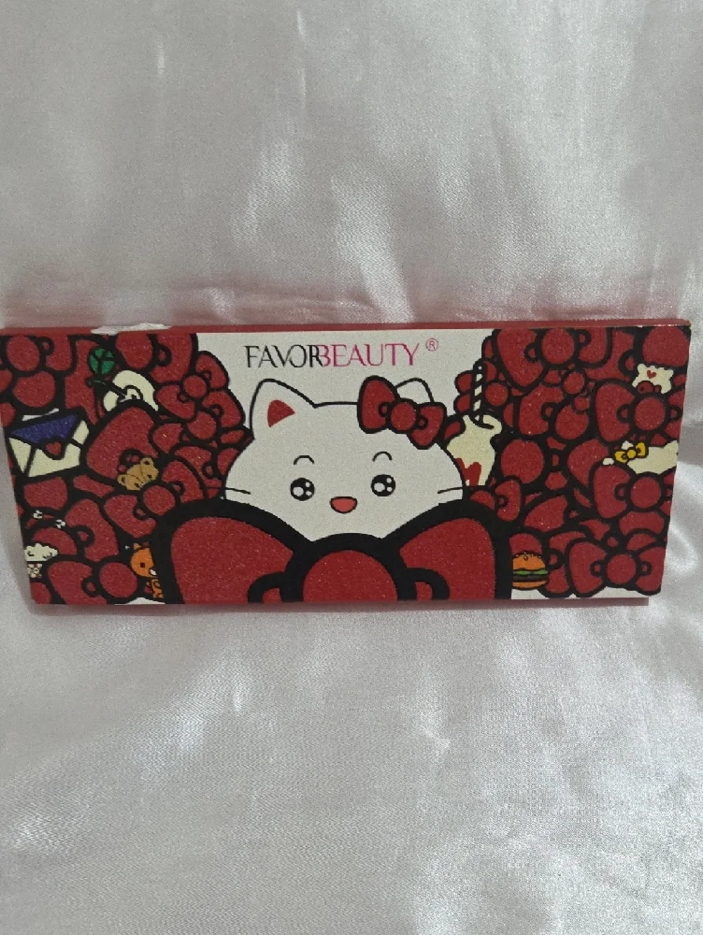 FaborBeauty Vibrant Multi-Shade Eyeshadow Palette - Pink & Gold Tones