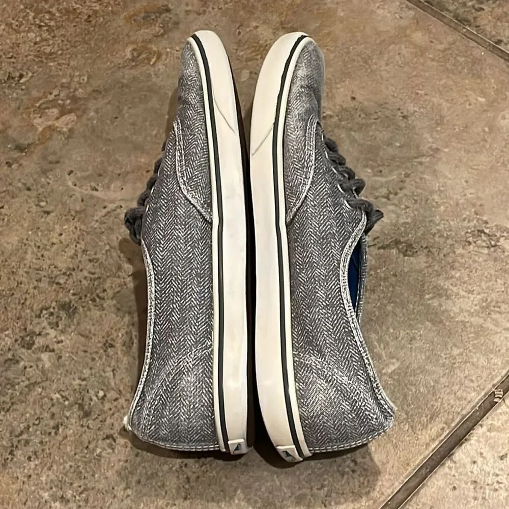 Vans Grey Pro Authentic Old Skool Skate Shoes Sneakers Unisex Size M5.5 W7 TB8C