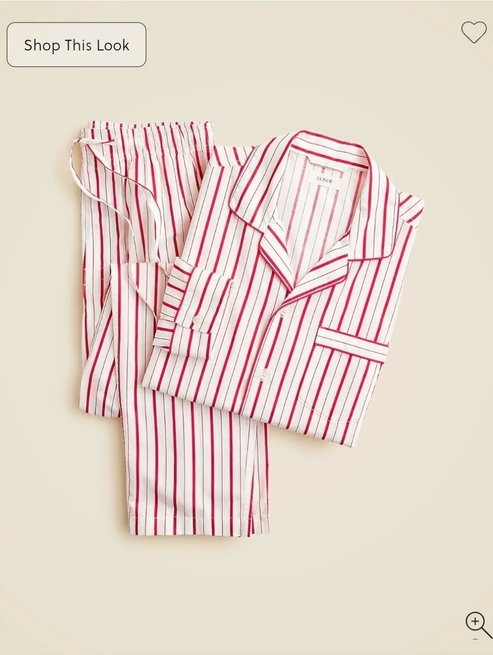 J. Crew fit red front