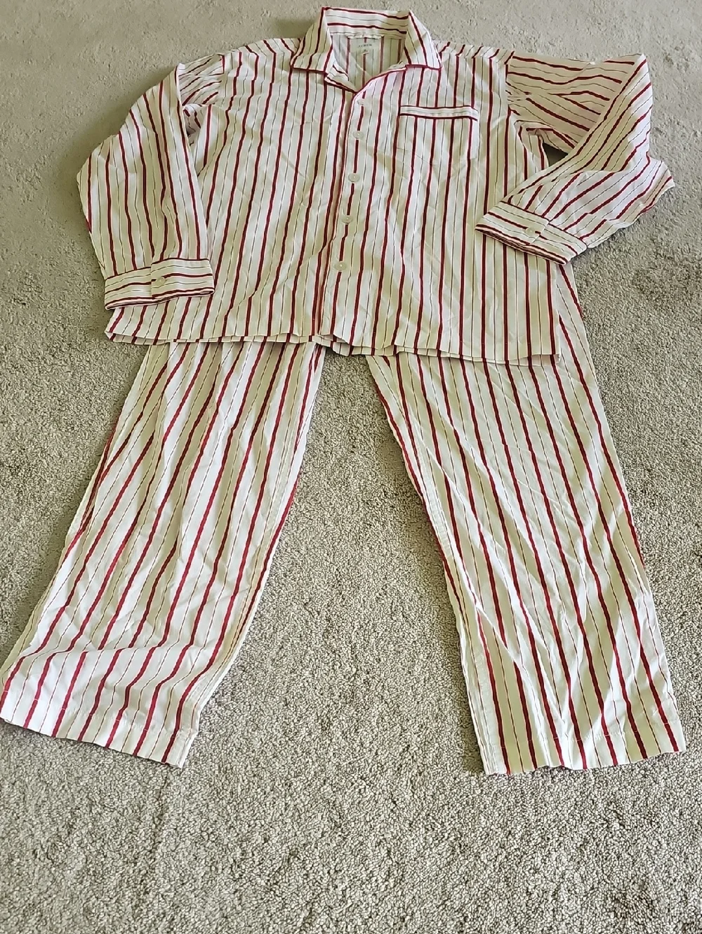 J. Crew white lounging front