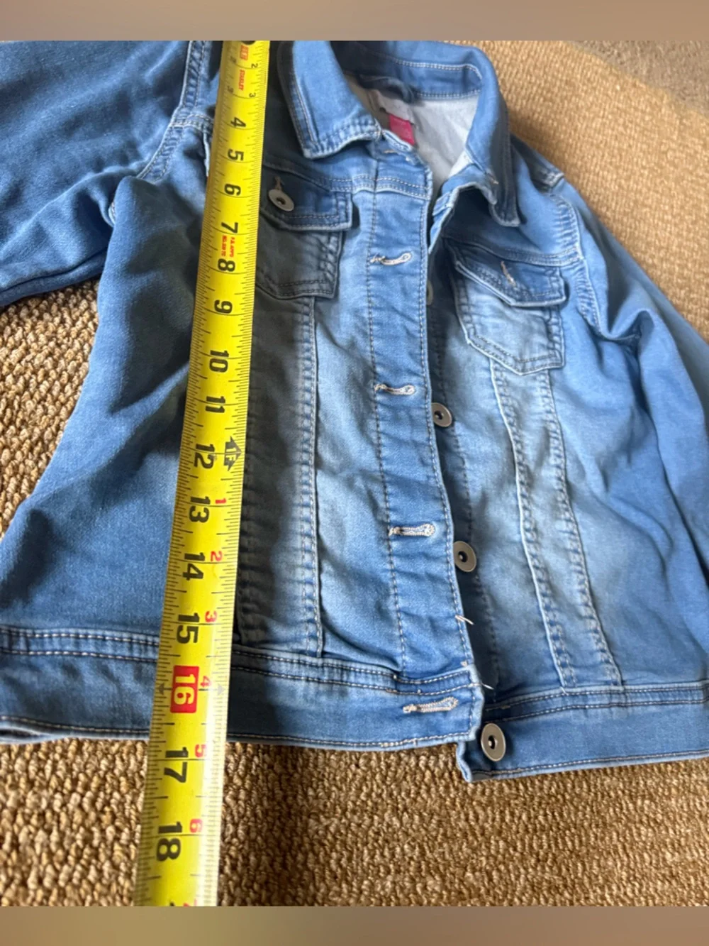 The Children's Place Light Wash Denim Jean Jacket - Blue
