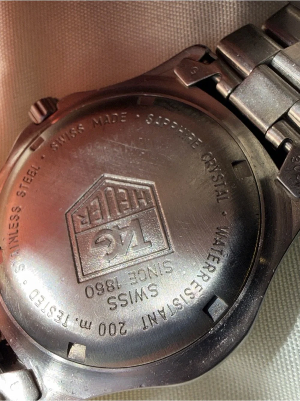 Tag Heuer sporty tag