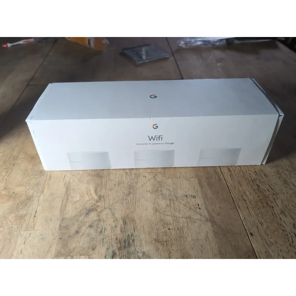 Google WiFi System Whole Home Mesh Router -‎ 3 Pack (Open Box)
