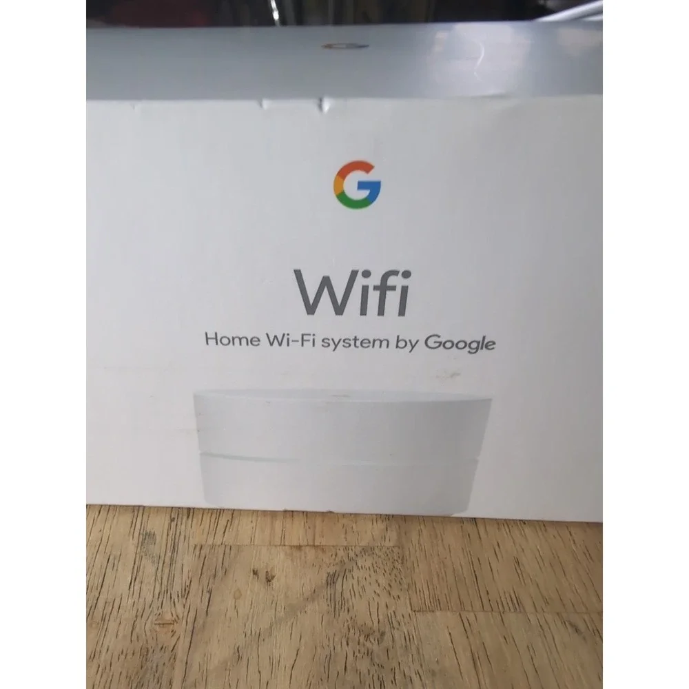 Google WiFi System Whole Home Mesh Router -‎ 3 Pack (Open Box)