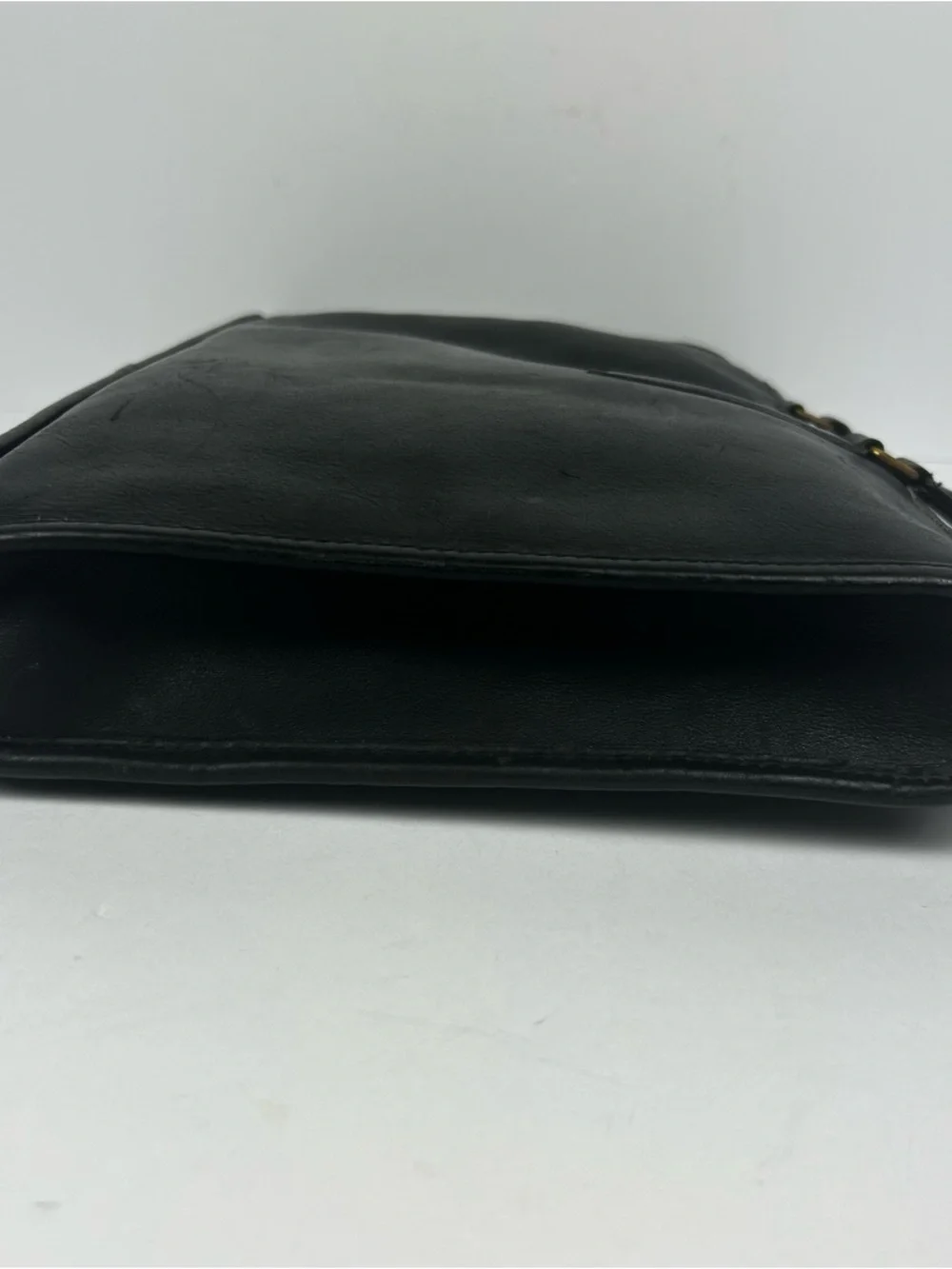 Coach sleek black