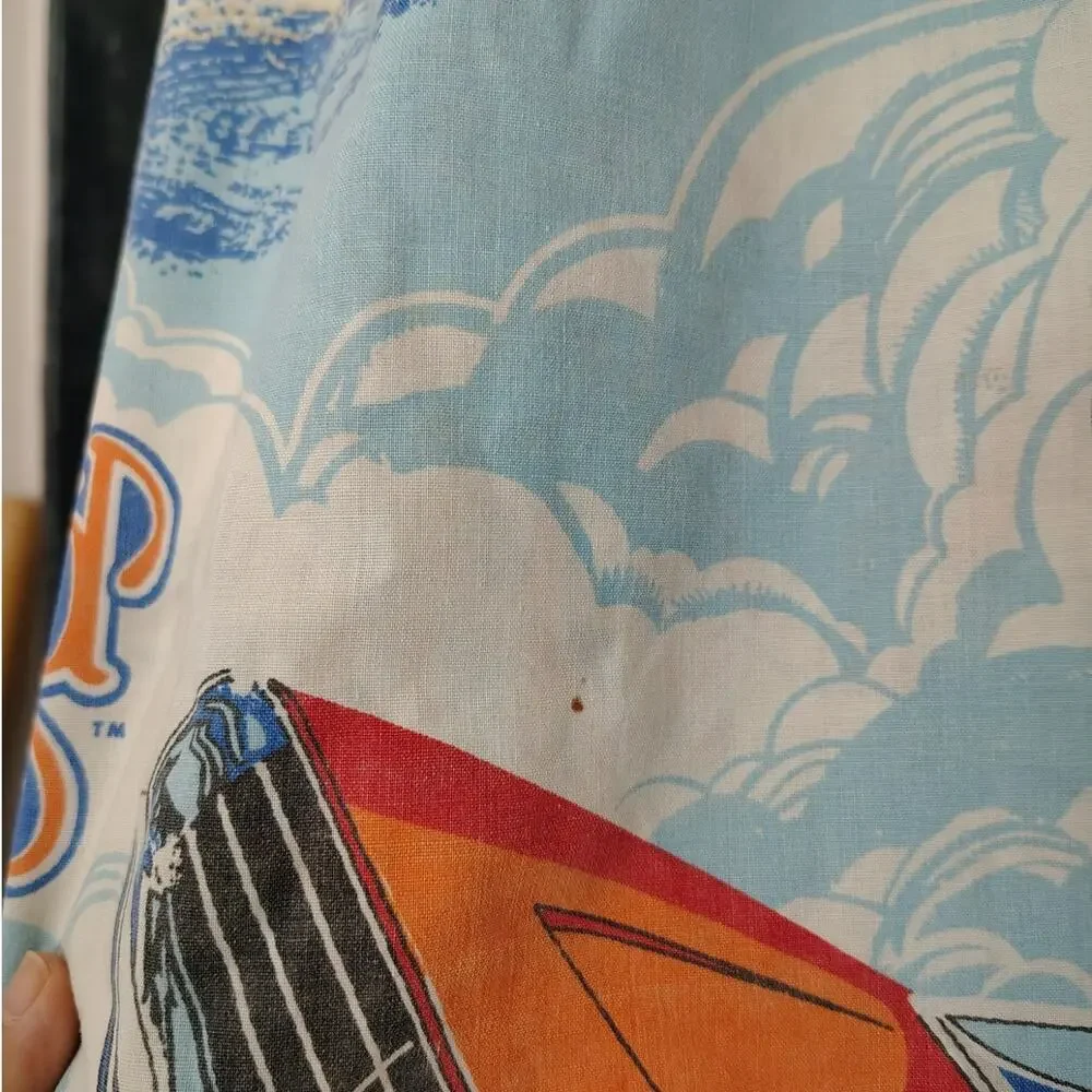 Dukes of Hazards Twin Flat Sheet 1982