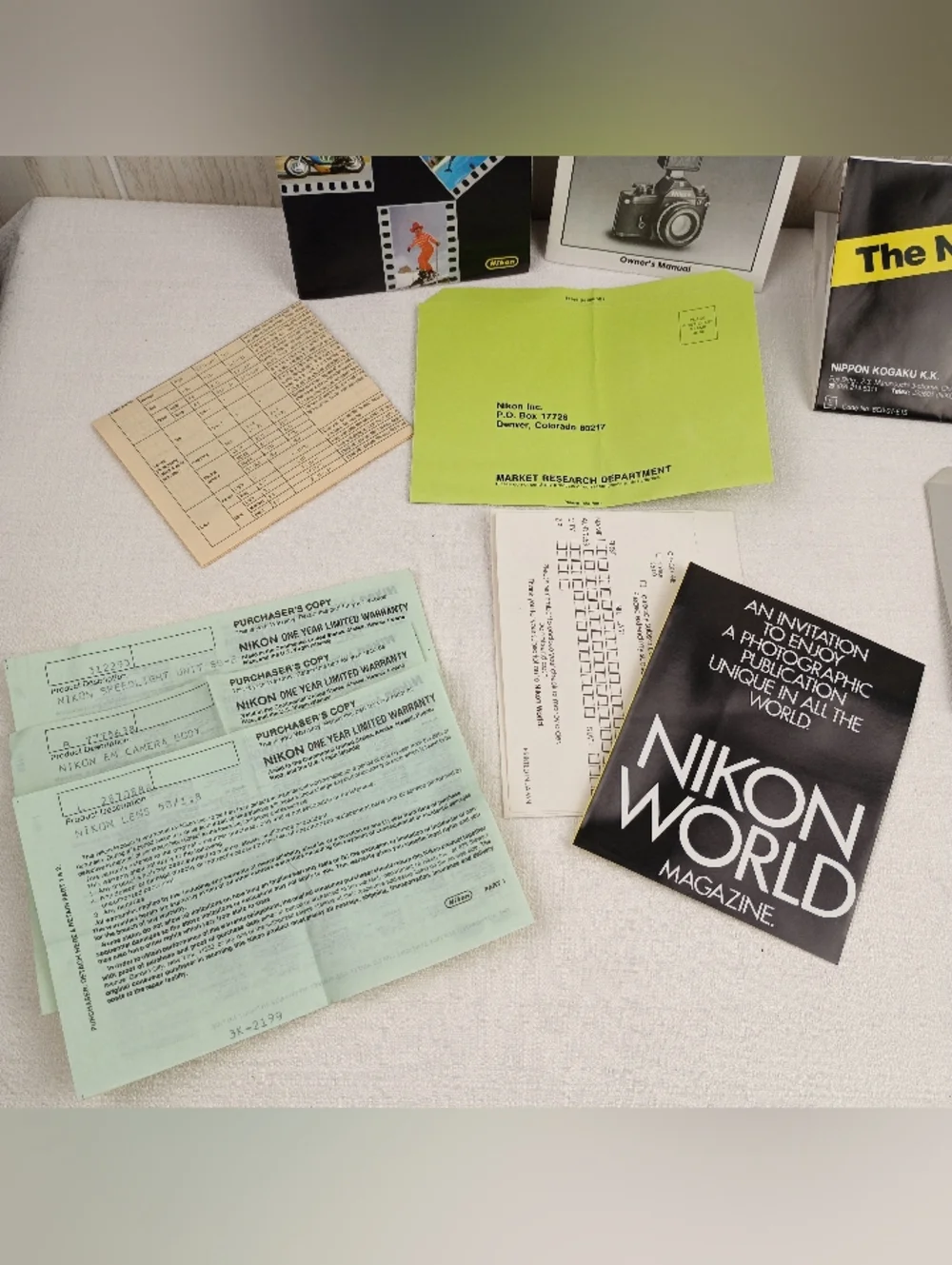 Nikon collection manuals