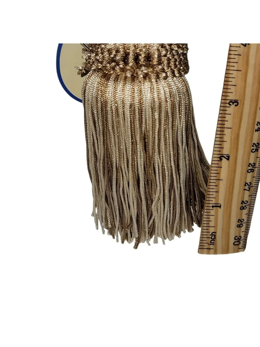 N/A tie gold curtains