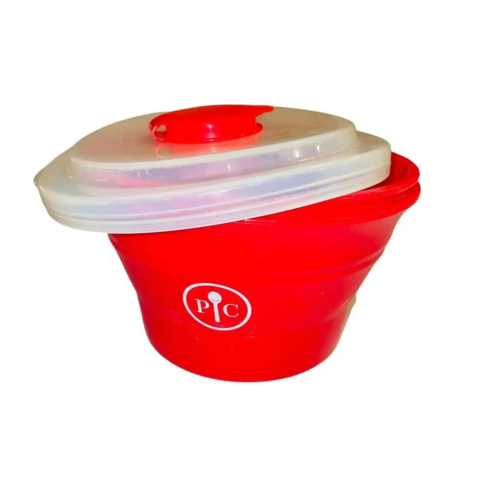 Pampered Chef snacks collapsible popcorn