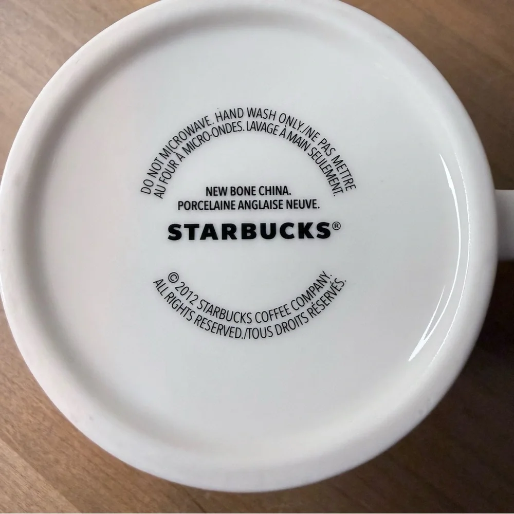 Starbucks vintage 2012’