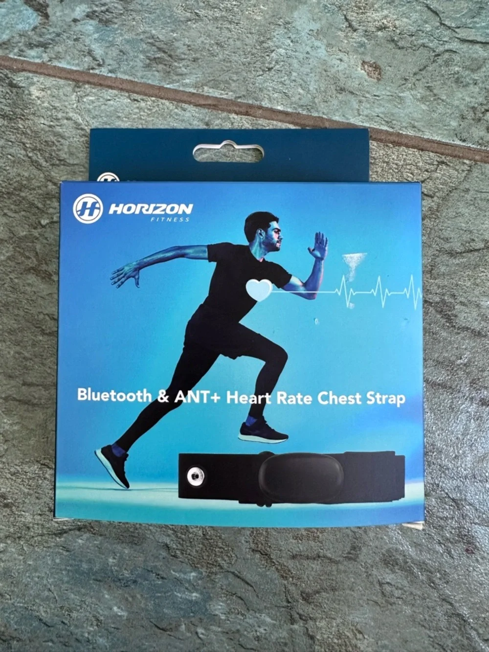 New Horizon Fitness Bluetooth Heart Rate Chest Strap Exercise Sensor Treadmill