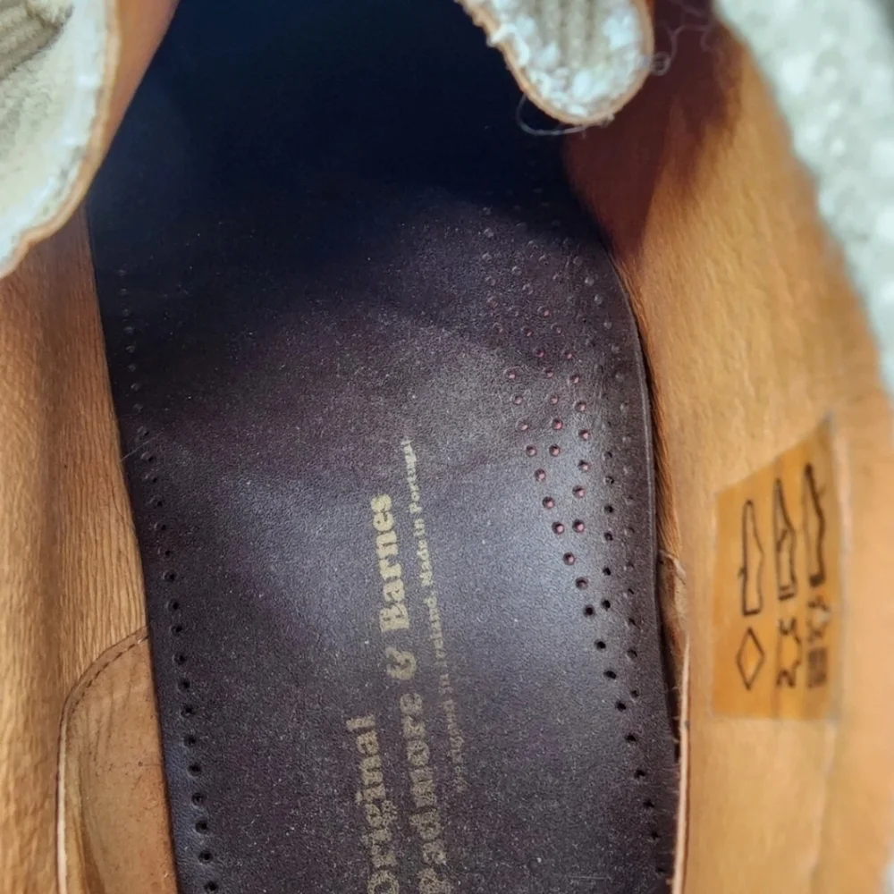 Albino and Preto A&P x Padmore & Barnes P404 Boot • BEIGE SIZE 11