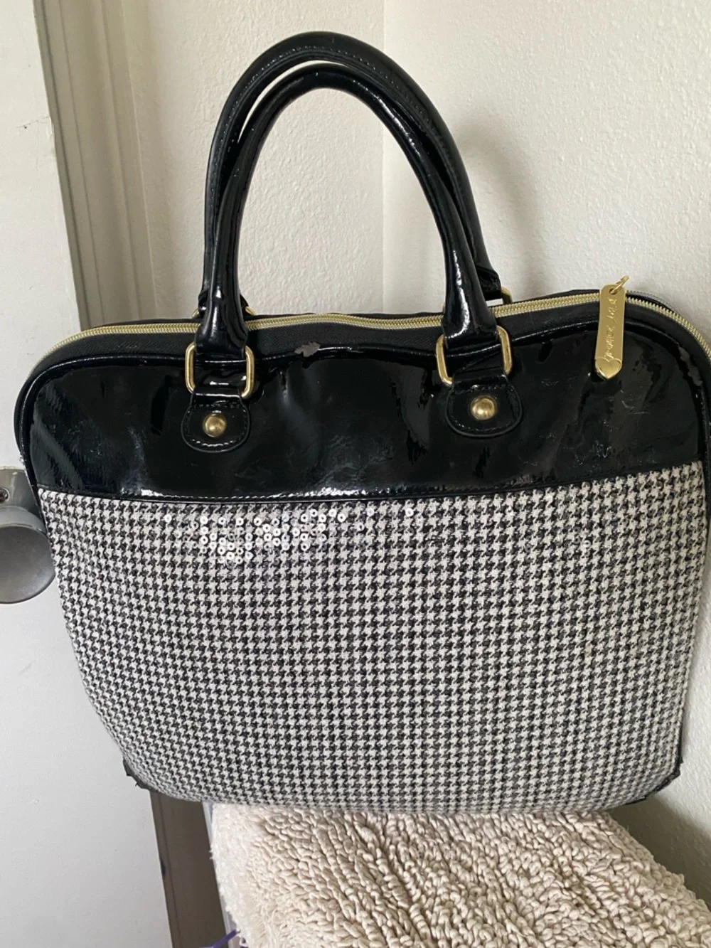 Betsey Johnson classic houndstooth
