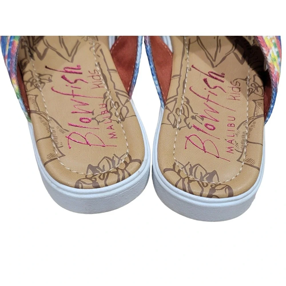 Blowfish Malibu Kids Youth Girl's Brielle-K Tie-Dye Slide Sandals Size 5