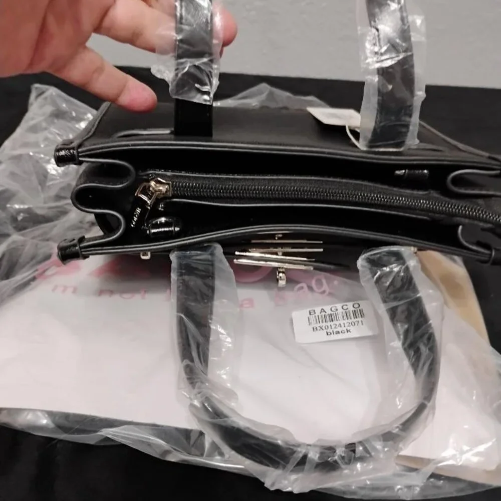 BAGCO Bag Black NWT