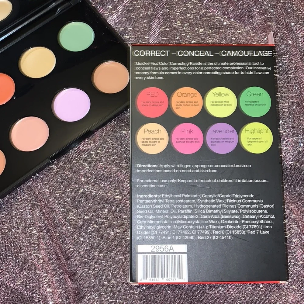 Quickie Fixx Color Correcting Palette By Reema Beauty‎