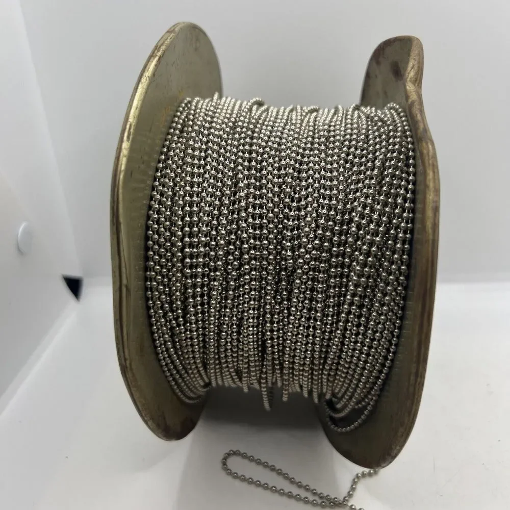 Vintage Metal Roll‎ Of Keychain Chain