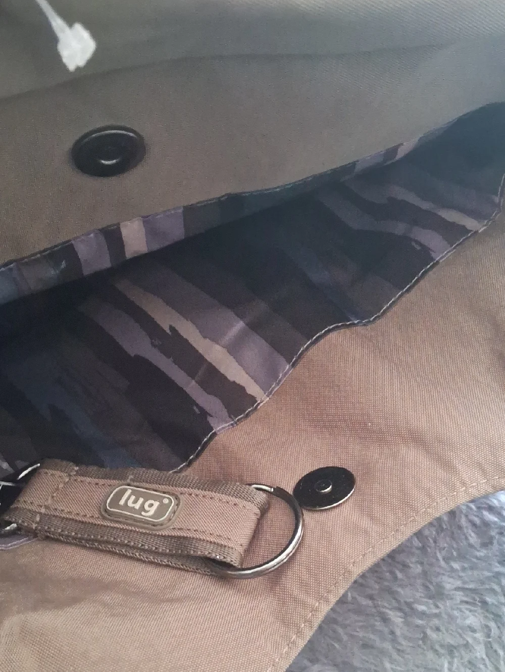 Lug Quilted Toiletry Bag in Taupe/Excellent Condition🎉🎉🎉🎉🎉
