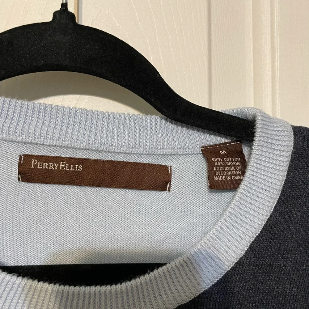 Perry Ellis classic colorblock