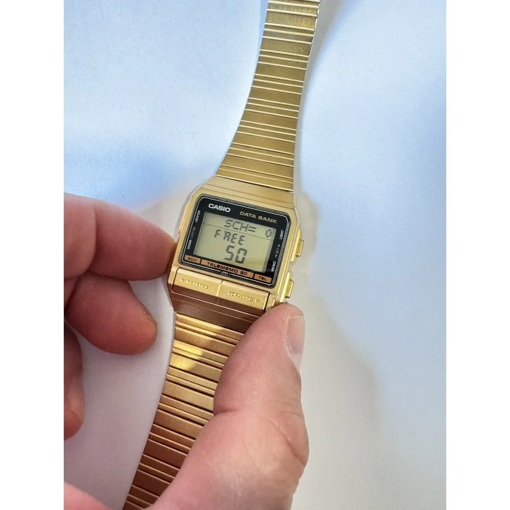 Casio databank watch