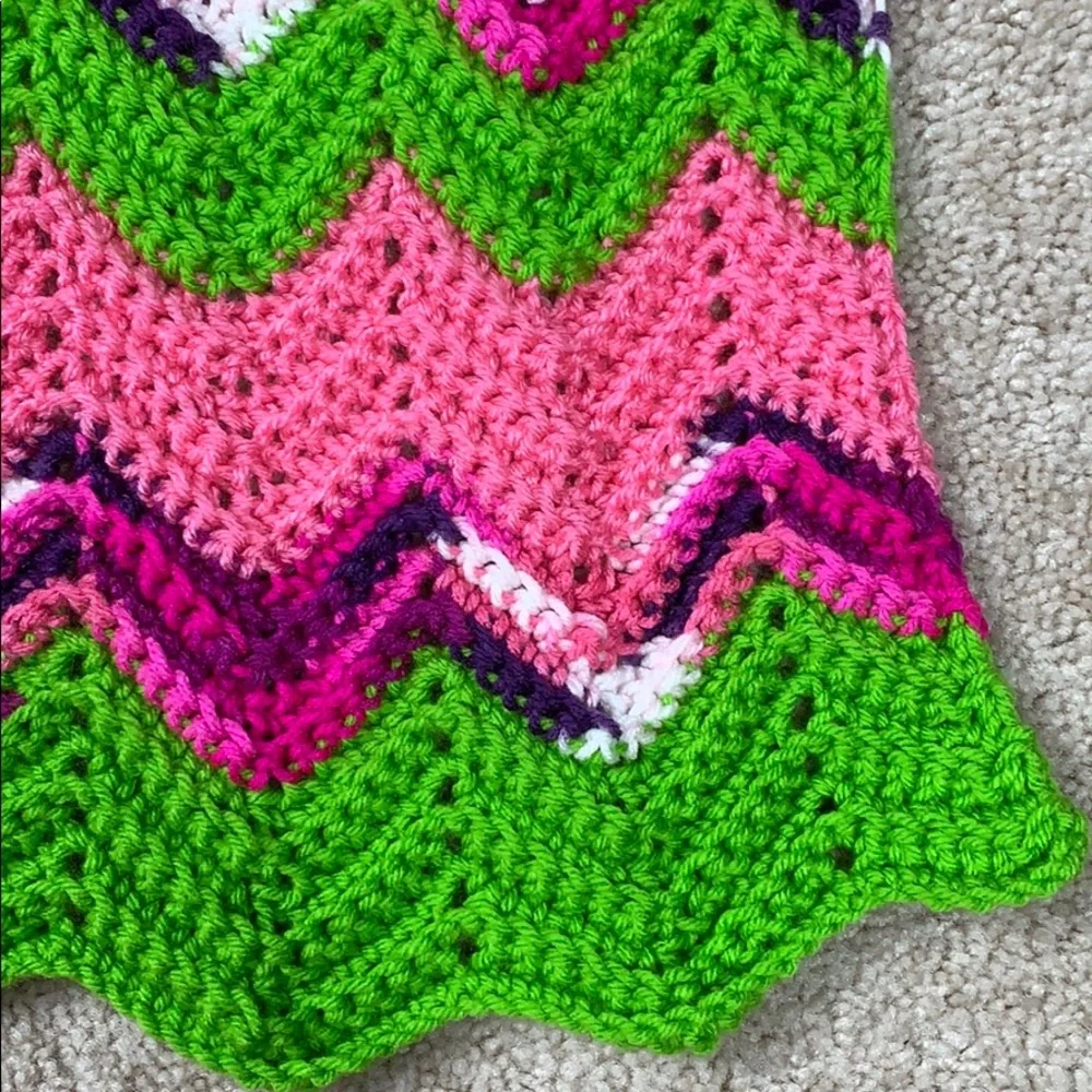 Vintage handmade crotchet