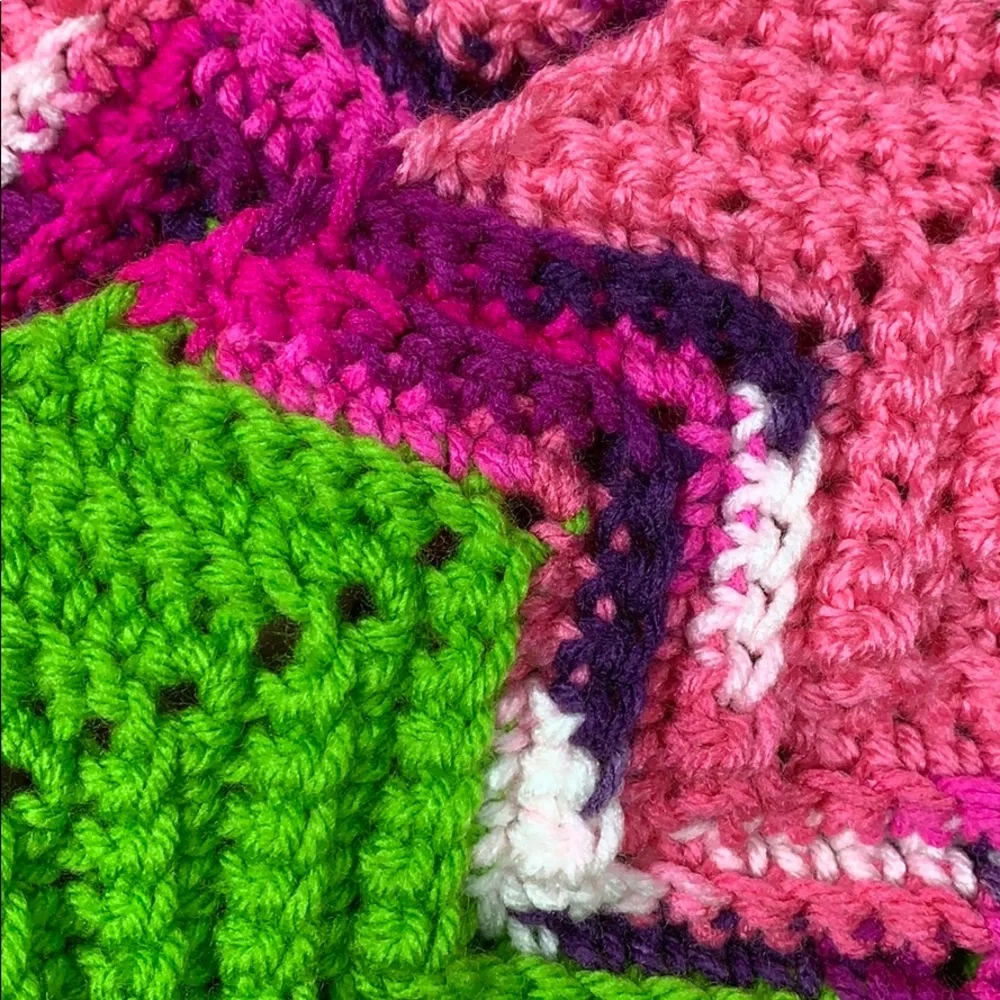 Vintage handmade crotchet