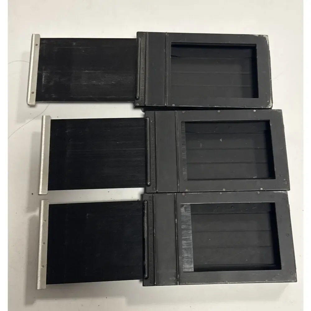 Graflex 3x2 Graphic Film Pack Adapter Model 2 Lot Of 3 Photography Vintage