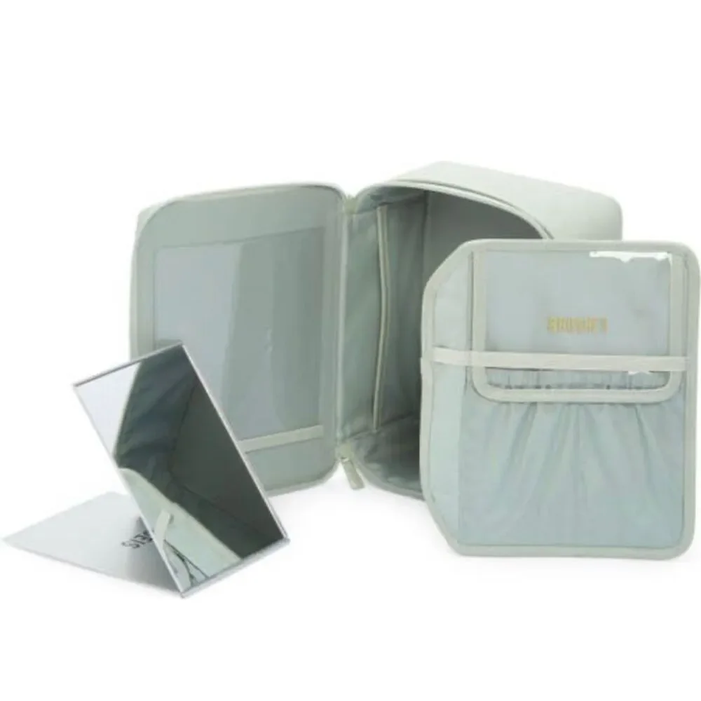 Beis faux leather