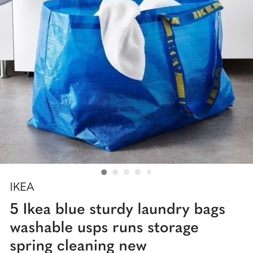 IKEA spacious blue