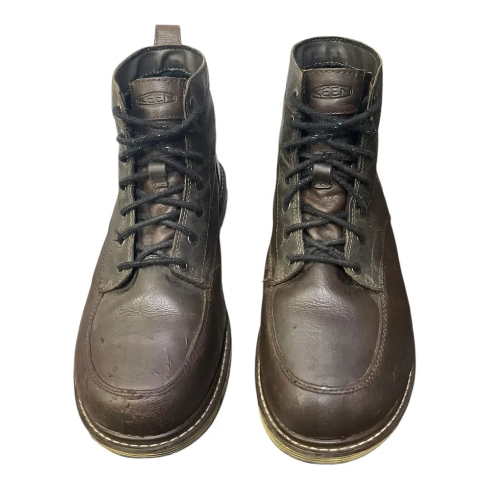 🥾 Keen Utility Steel Toe Boots Size 11 Waterproof Leather Workwear‎ 🥾