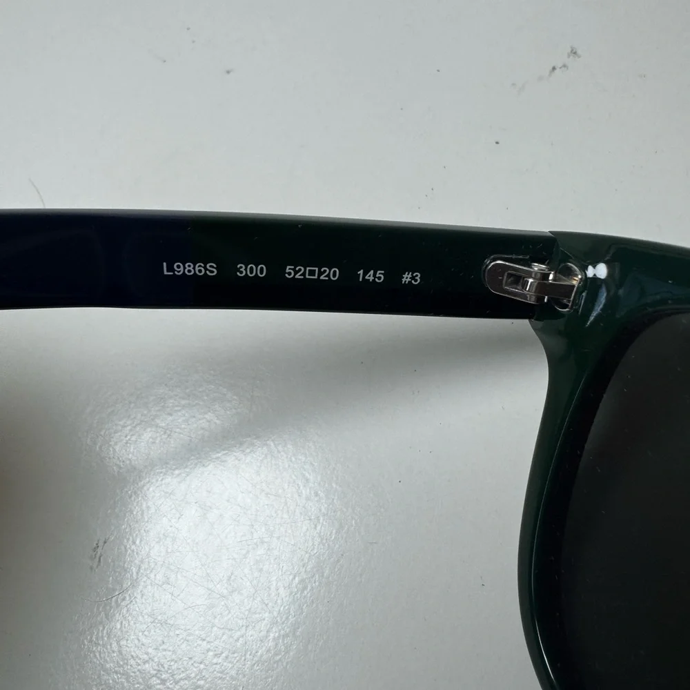 Lacoste Men’s 52mm Color Block Square Dark Green Sunglasses