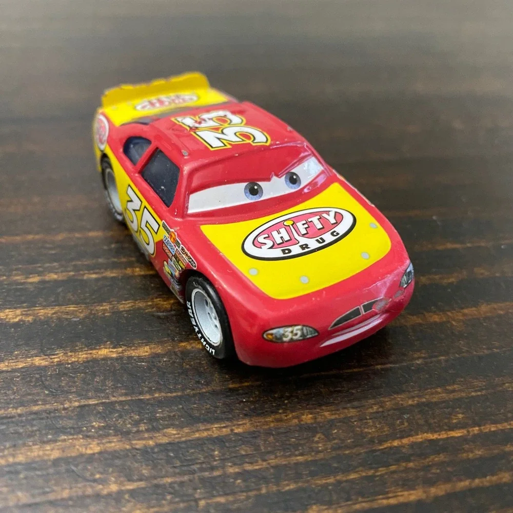 Disney Pixar Cars Shifty Drug Kevin Racingtire 35 Diecast‎ Piston Cup Racer Red