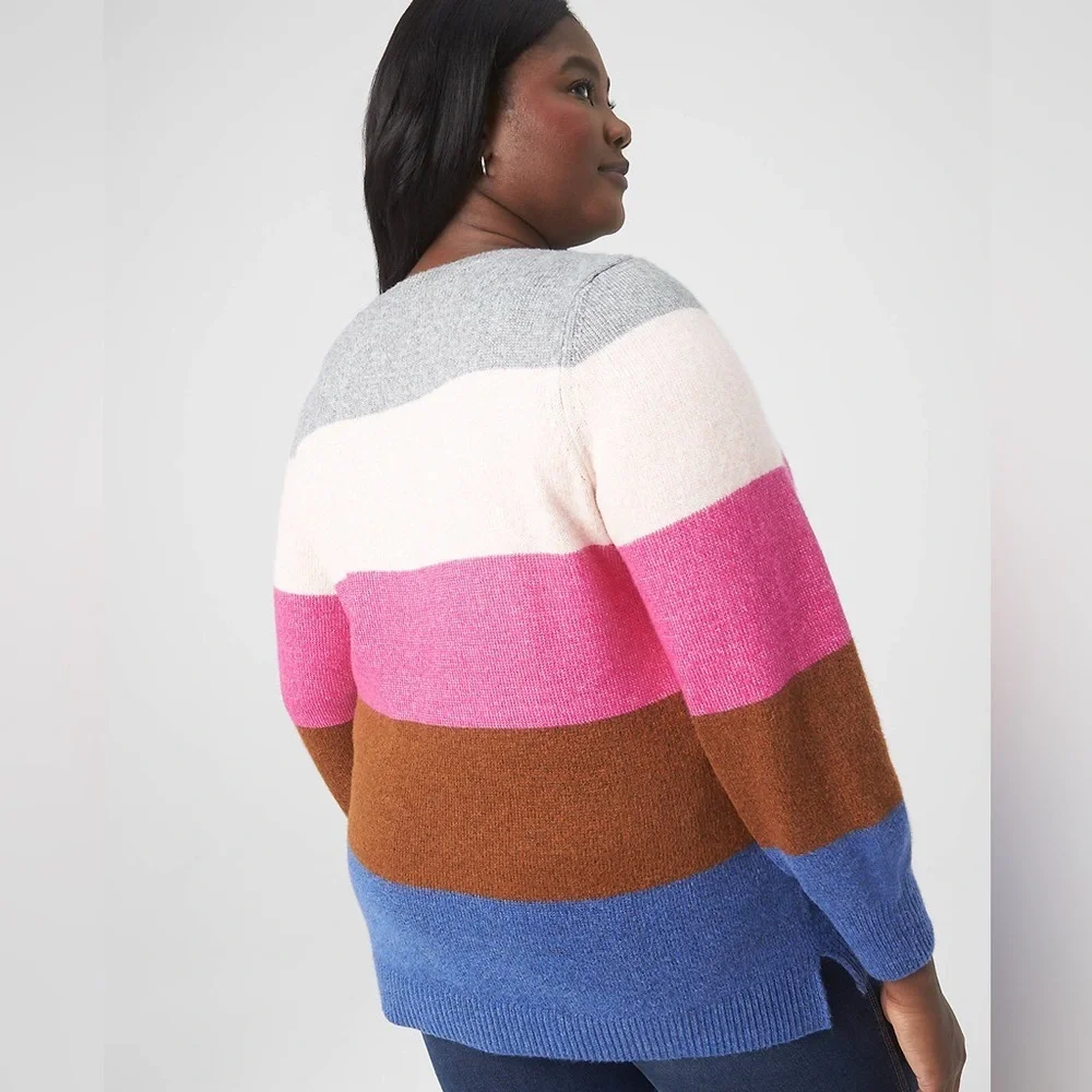 Lane Bryant vibrant sweater