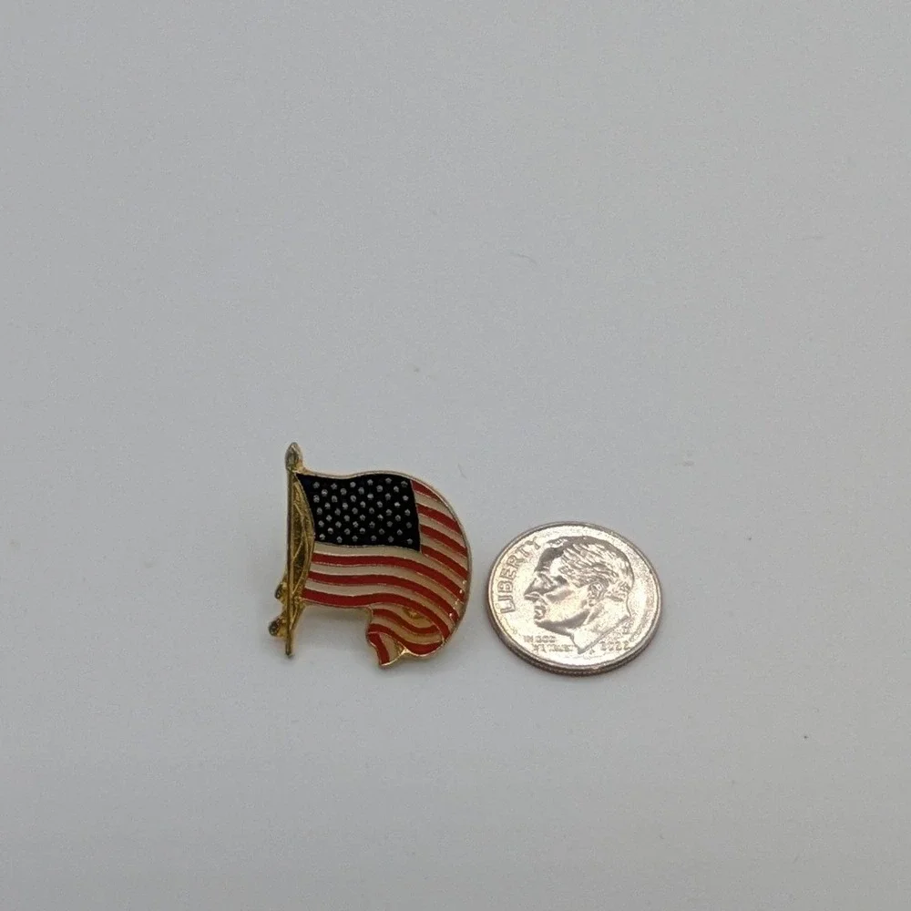 N/A patriotic lapel
