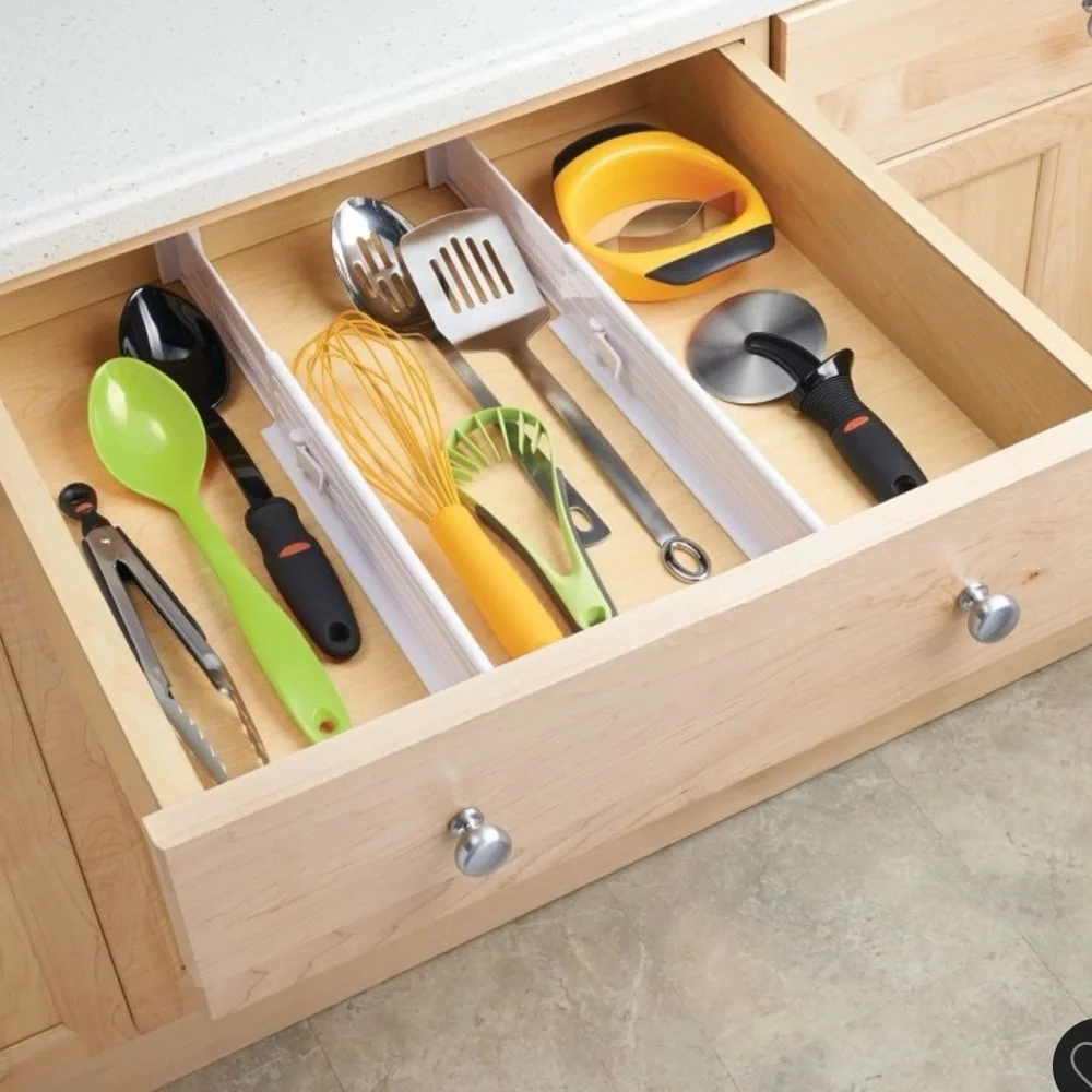 NWT M. Design expandable adjustable drawer divider foam ends