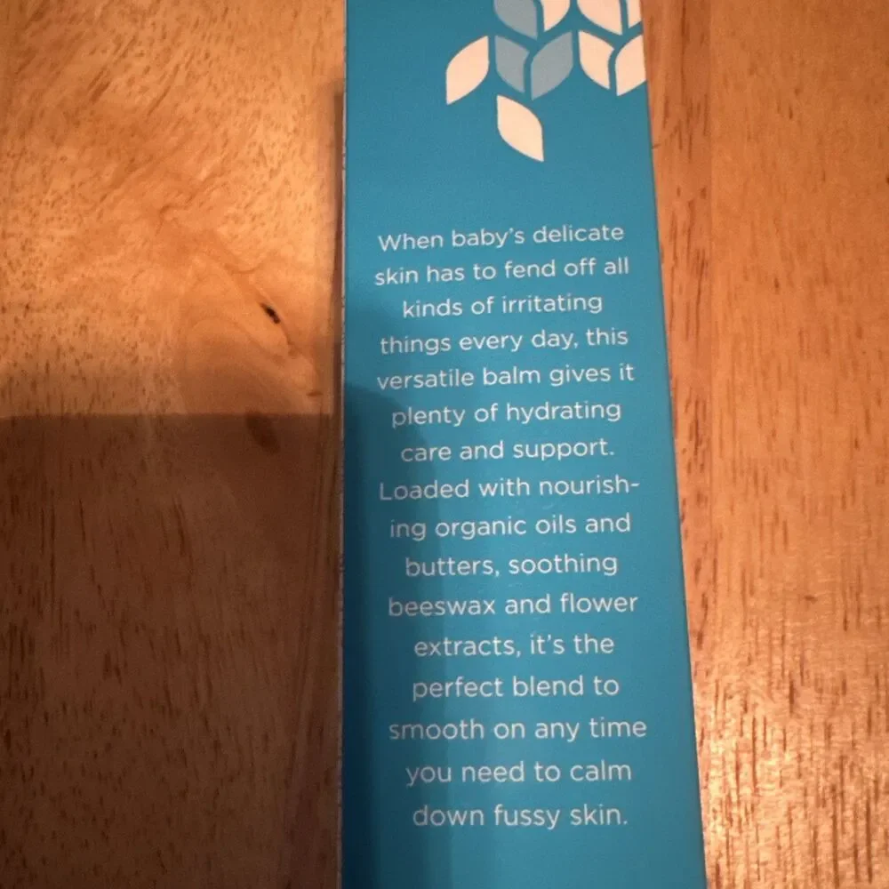 Hyland's Baby Organic All Purpose Balm Nourish Sensitive Skin 4oz READ