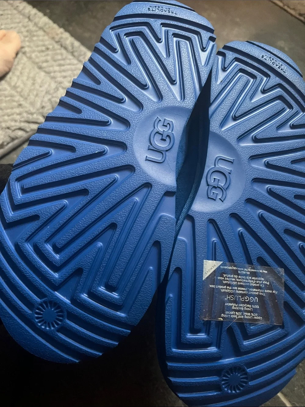 UGG soft blue