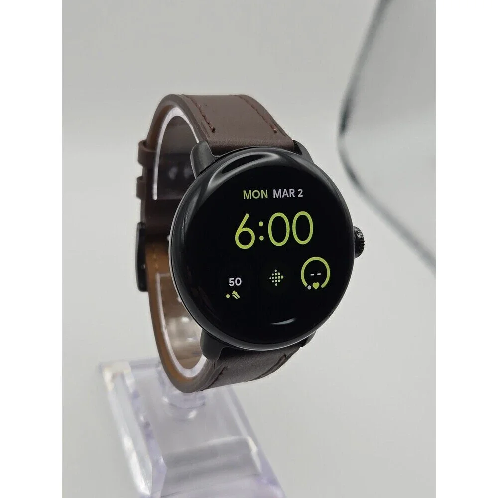 Google Pixel Watch 2 41mm Model G4TSL Smartwatch Wear OS Fitbit GPS NFC ECG HR