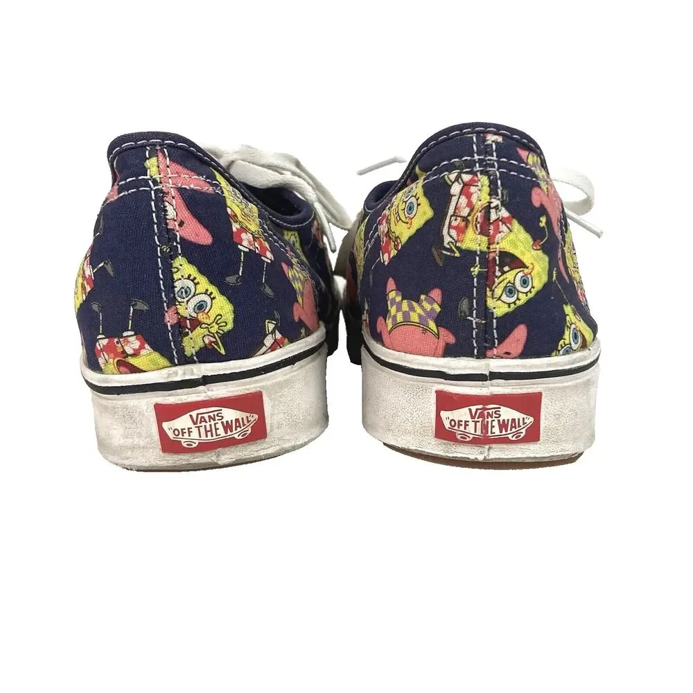 VANS SpongeBob SquarePants x ComfyCush Authentic Aloha Bob-Men's 11-Blue-Patrick